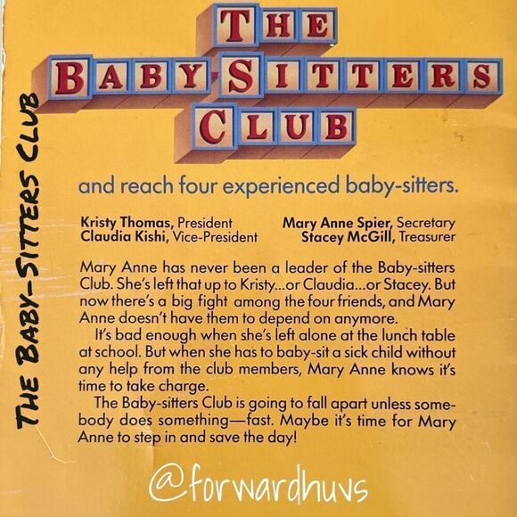 Bundle 3 for $15 | Baby-Sitters Club | Book #4 | 1987 POOR CONDITION - Picture 4 of 11